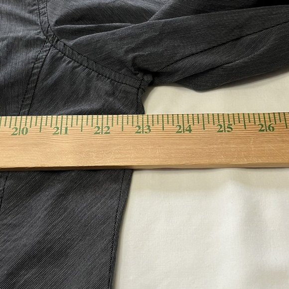 Buckle Black Shirt Size XL Tailored Fit Mens Long Sleeve Button Up Charcoal Gray - Picture 3 of 10